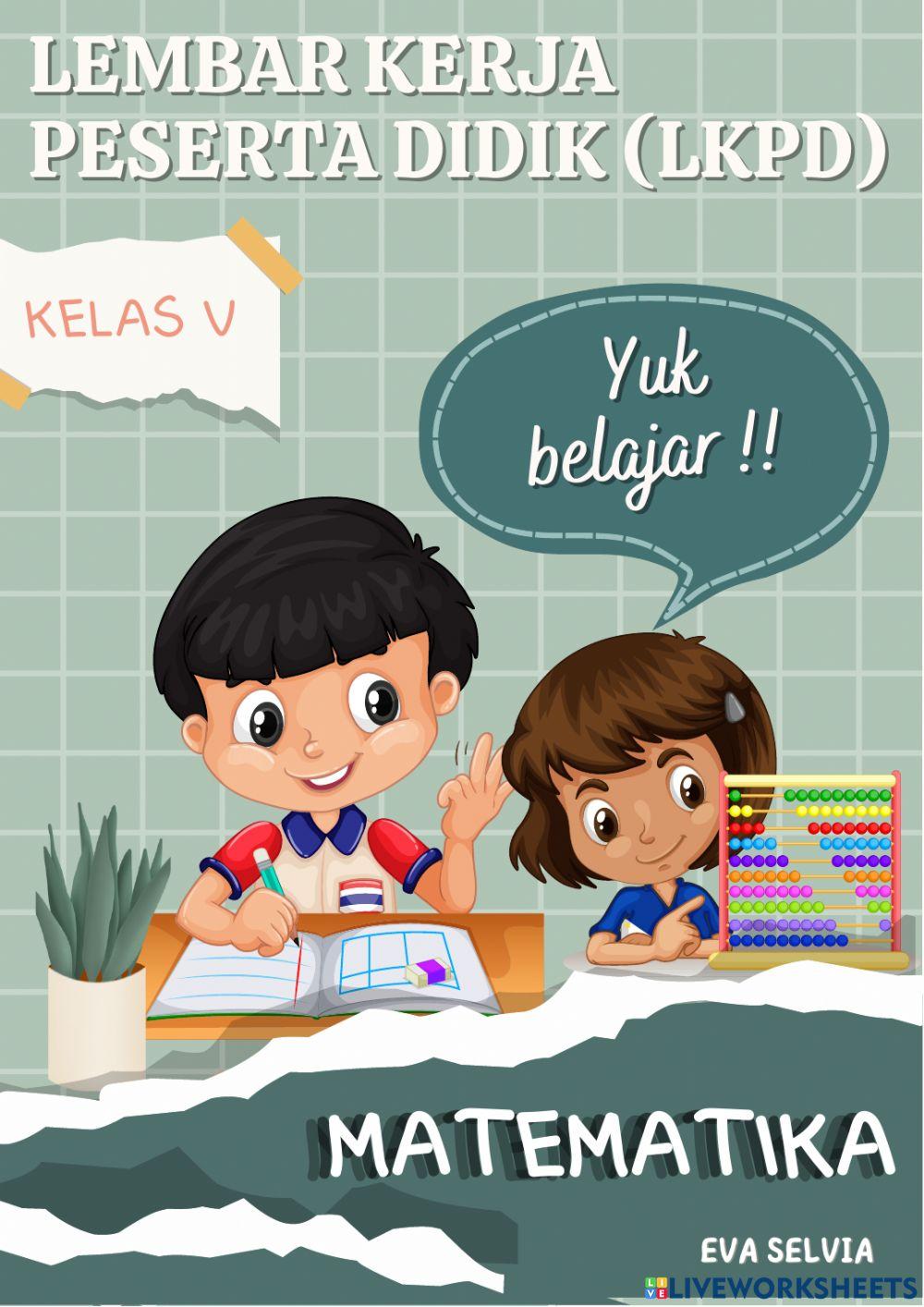 LKPD Pecahan Penjumlahan dan Pengurangan