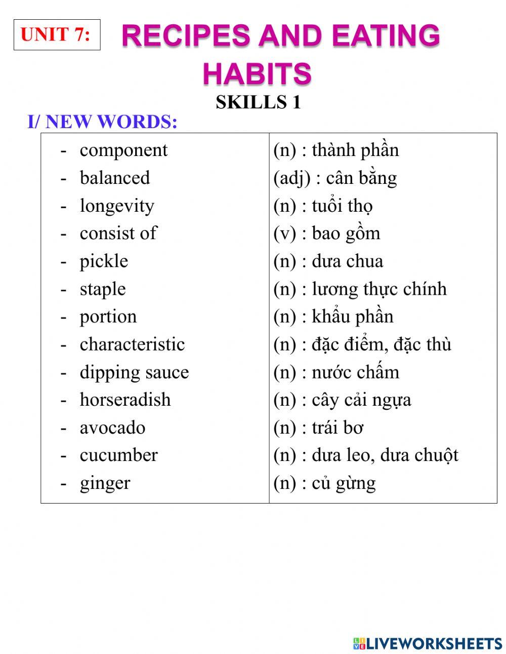 English 9-unit 7- skills 1