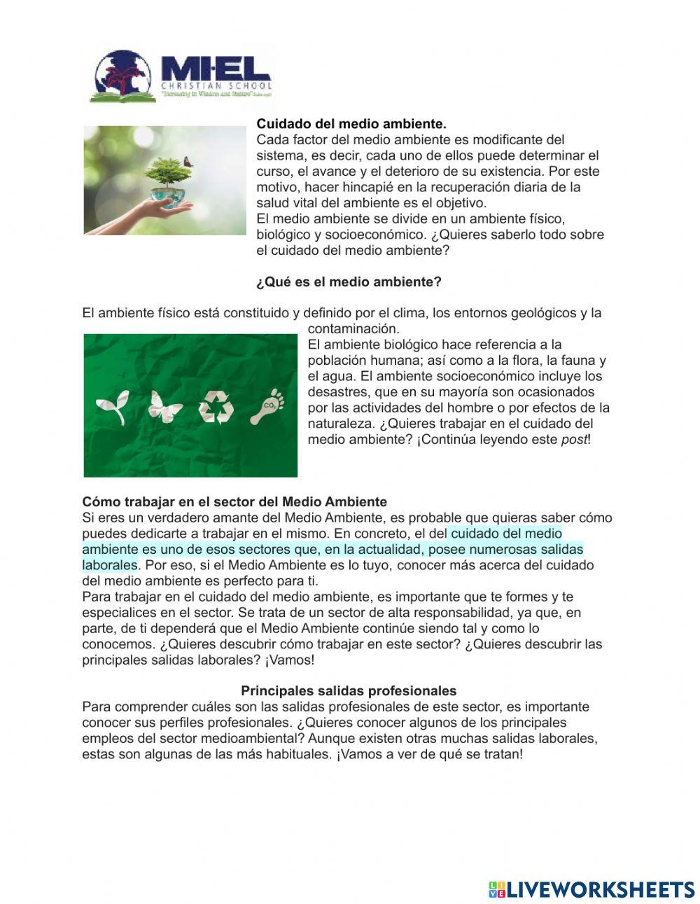 Analizan textos expositivos.