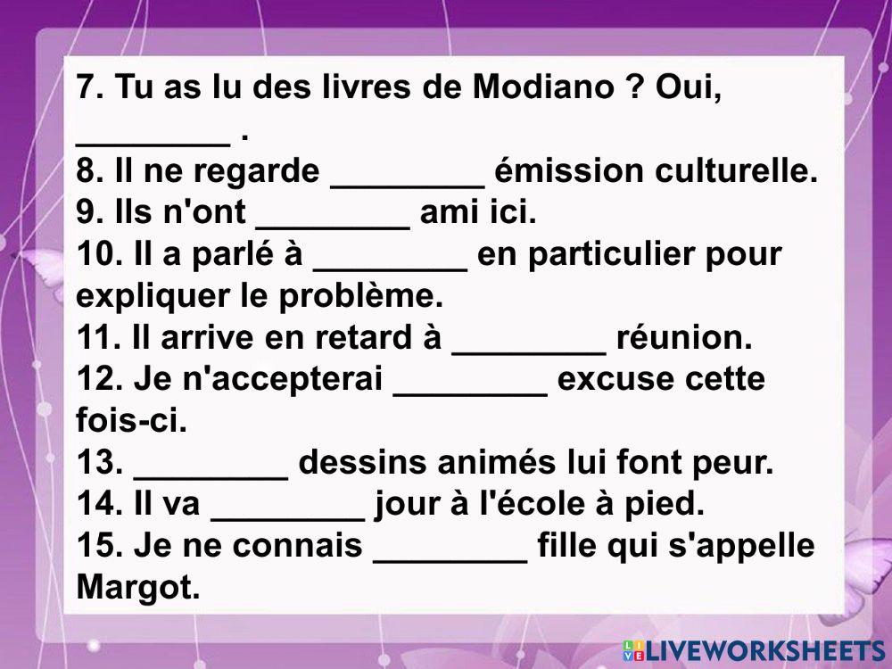 Chaque-chacun-aucun-aucune-certains-certaines