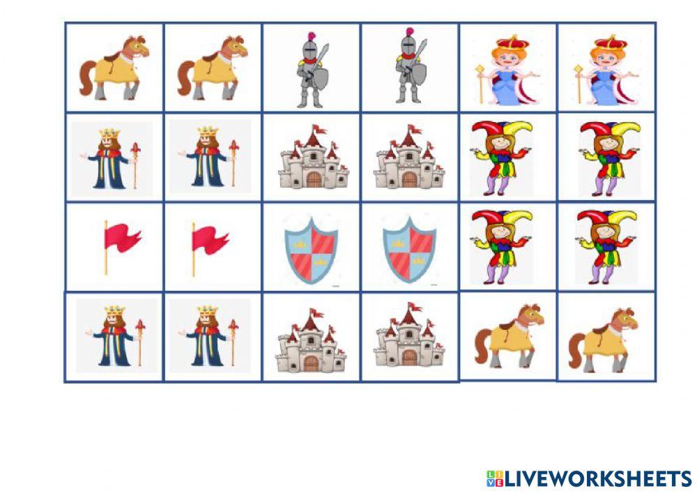 Series castillo dos elementos