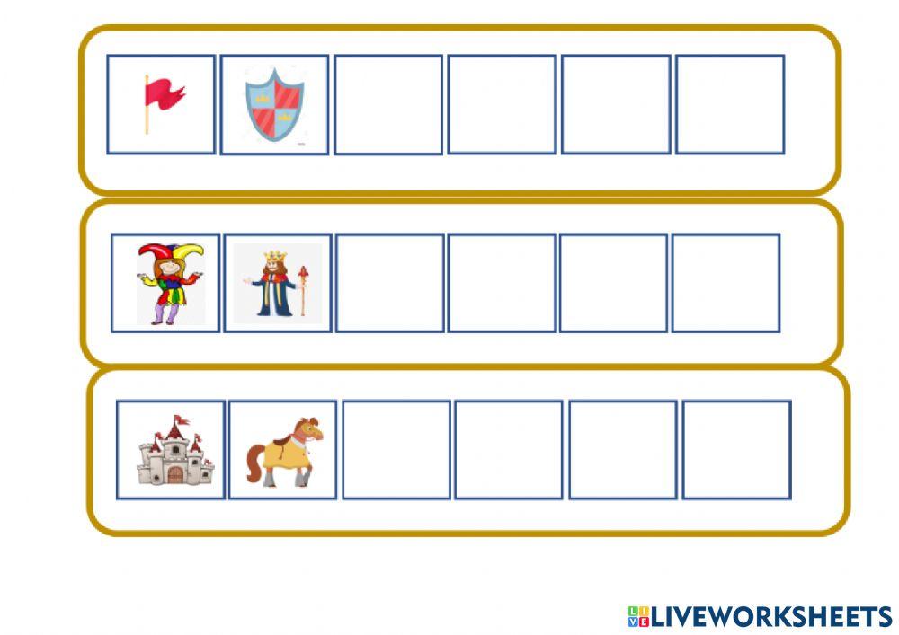 Series castillo dos elementos