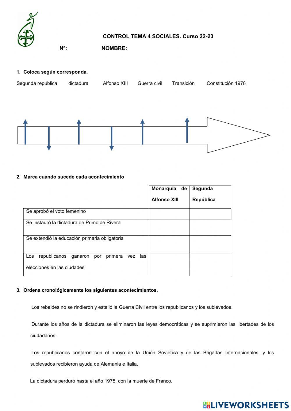 6º PRIM SOCIALES tema 4