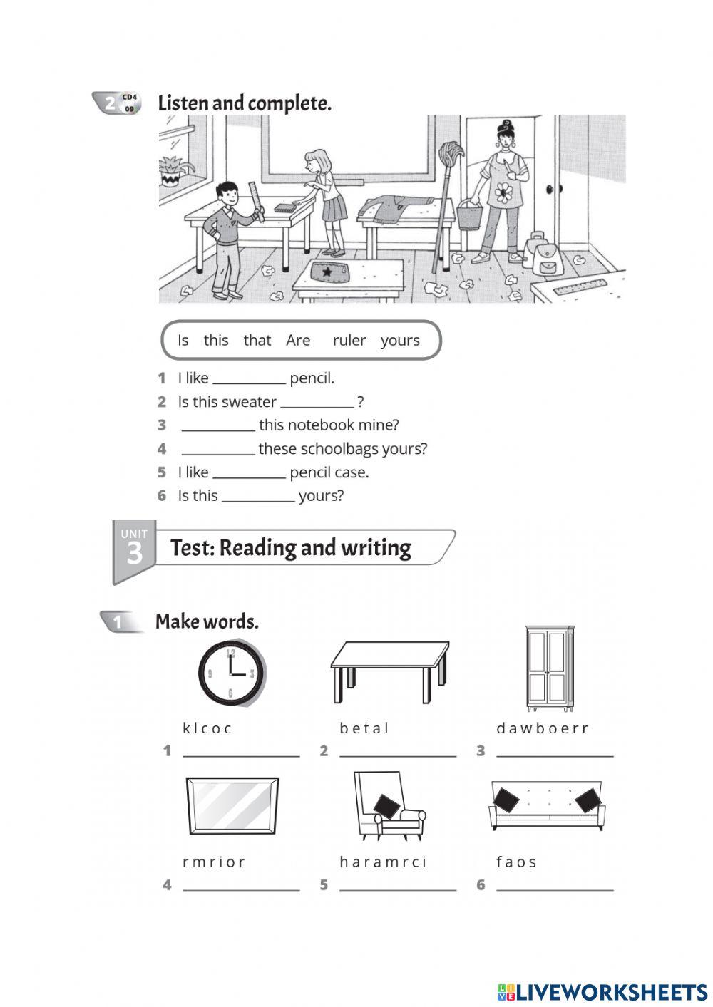 QuickMinds 2, Unit 3