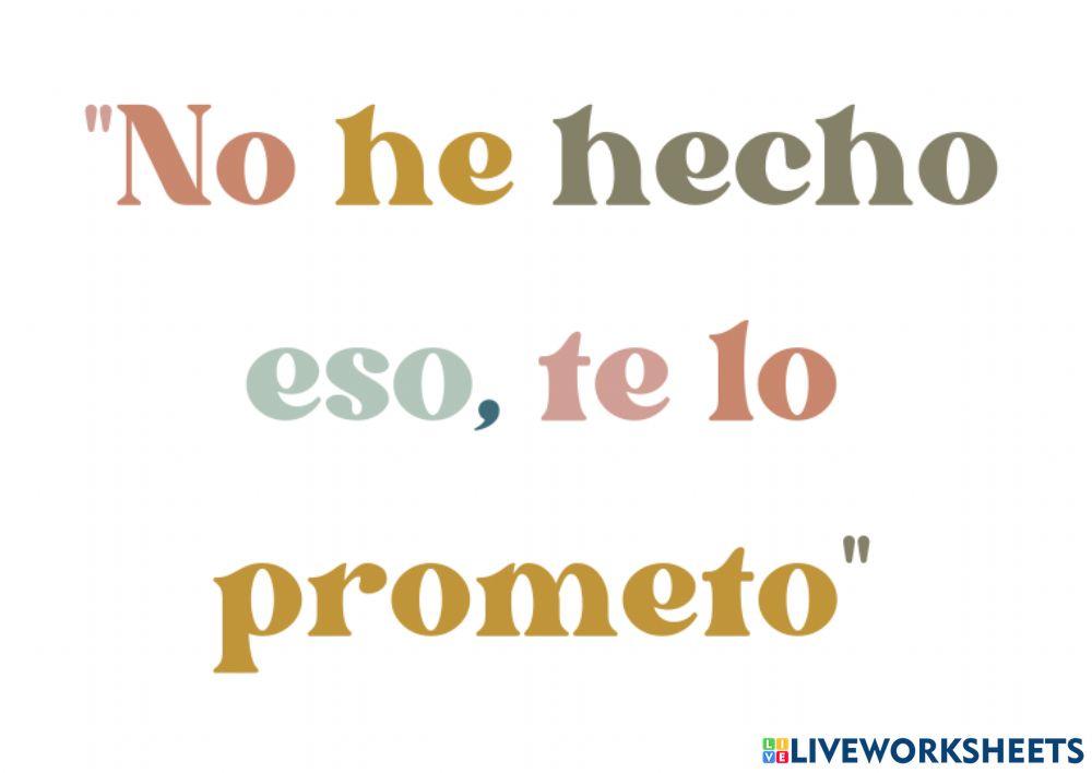 Verdadero o falso 10 mandamientos