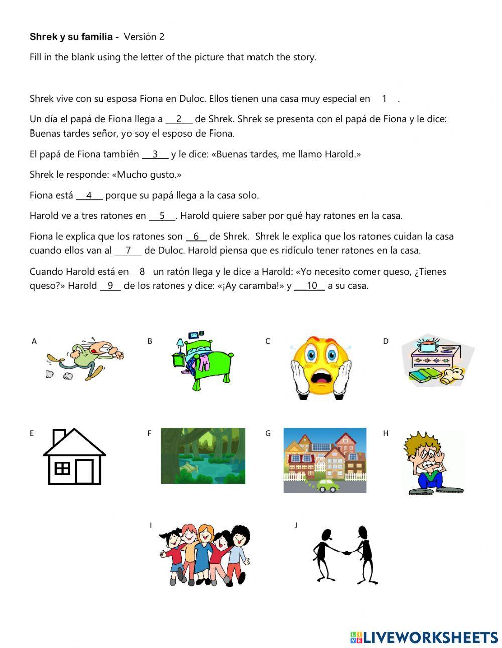 Shrek y su familia - Version