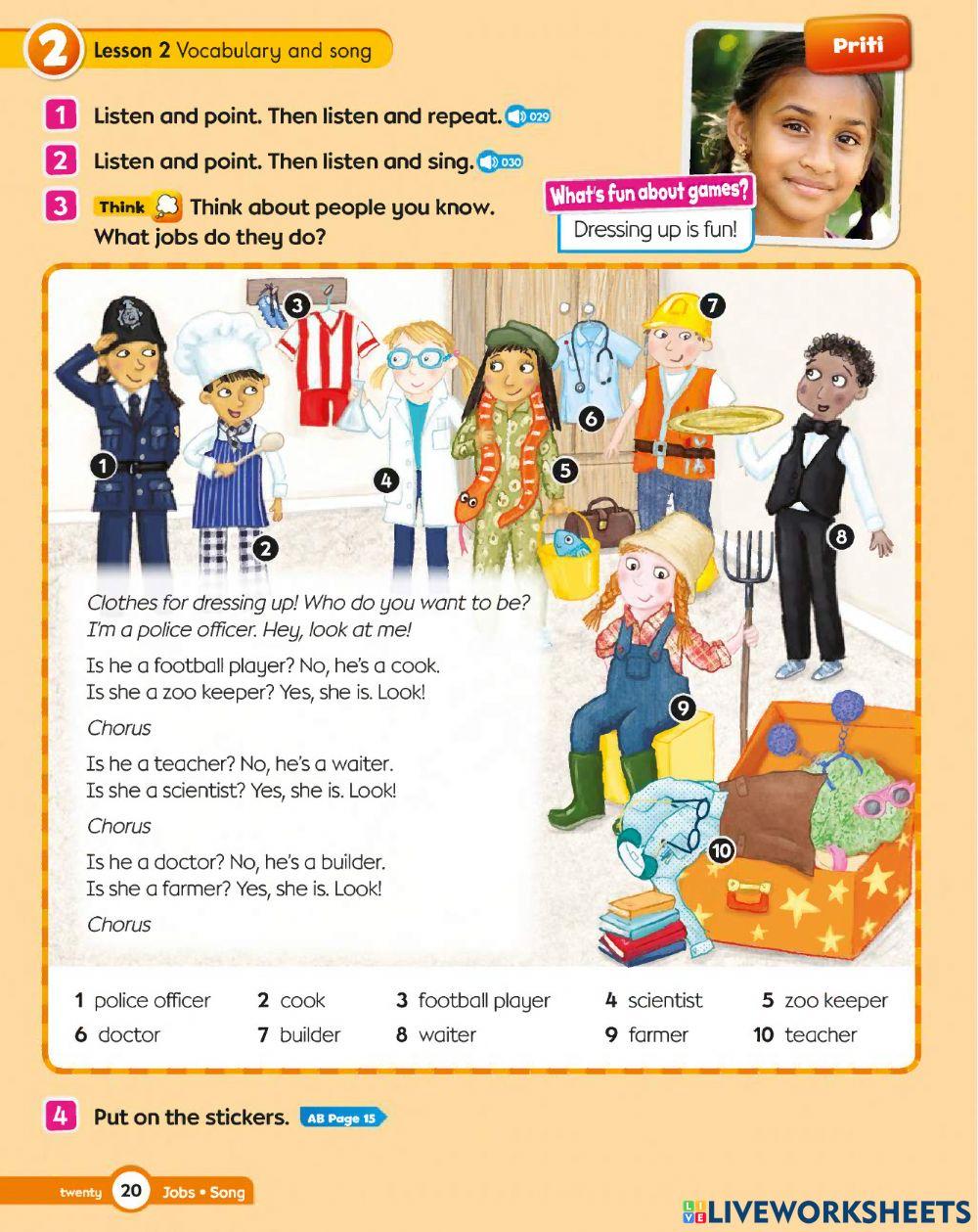 Bright ideas 2 Unit 2 Song