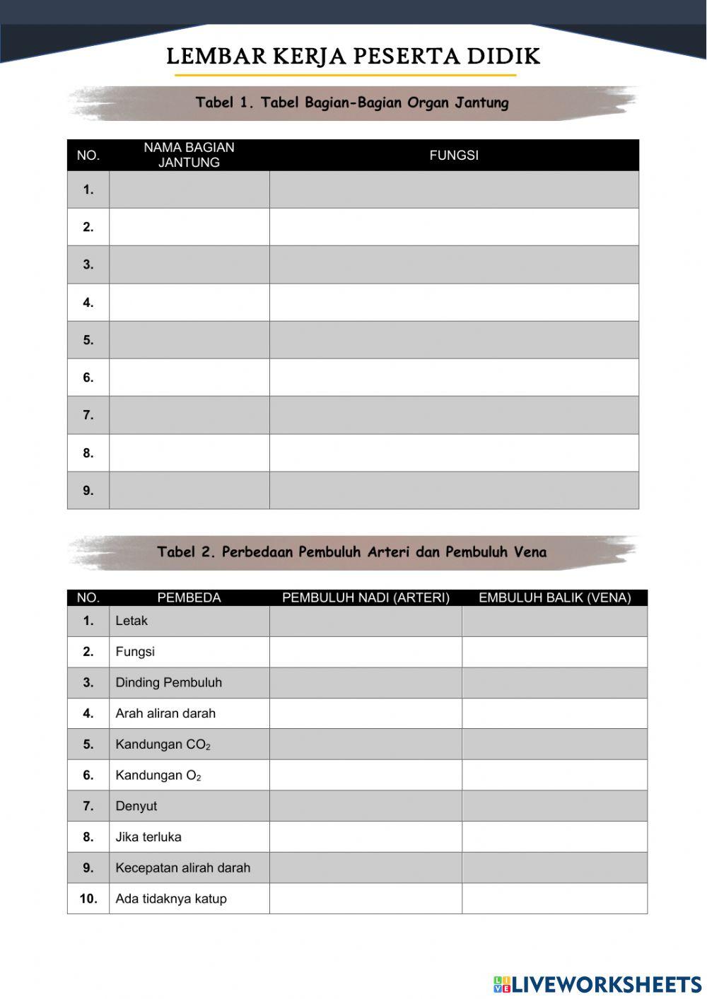 Lkpd organ peredaran darah