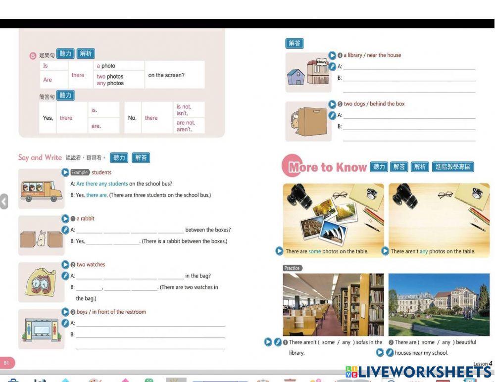 Preposition & There is-are