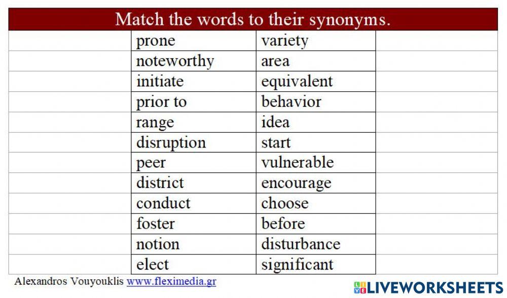 Bullying match synonyms