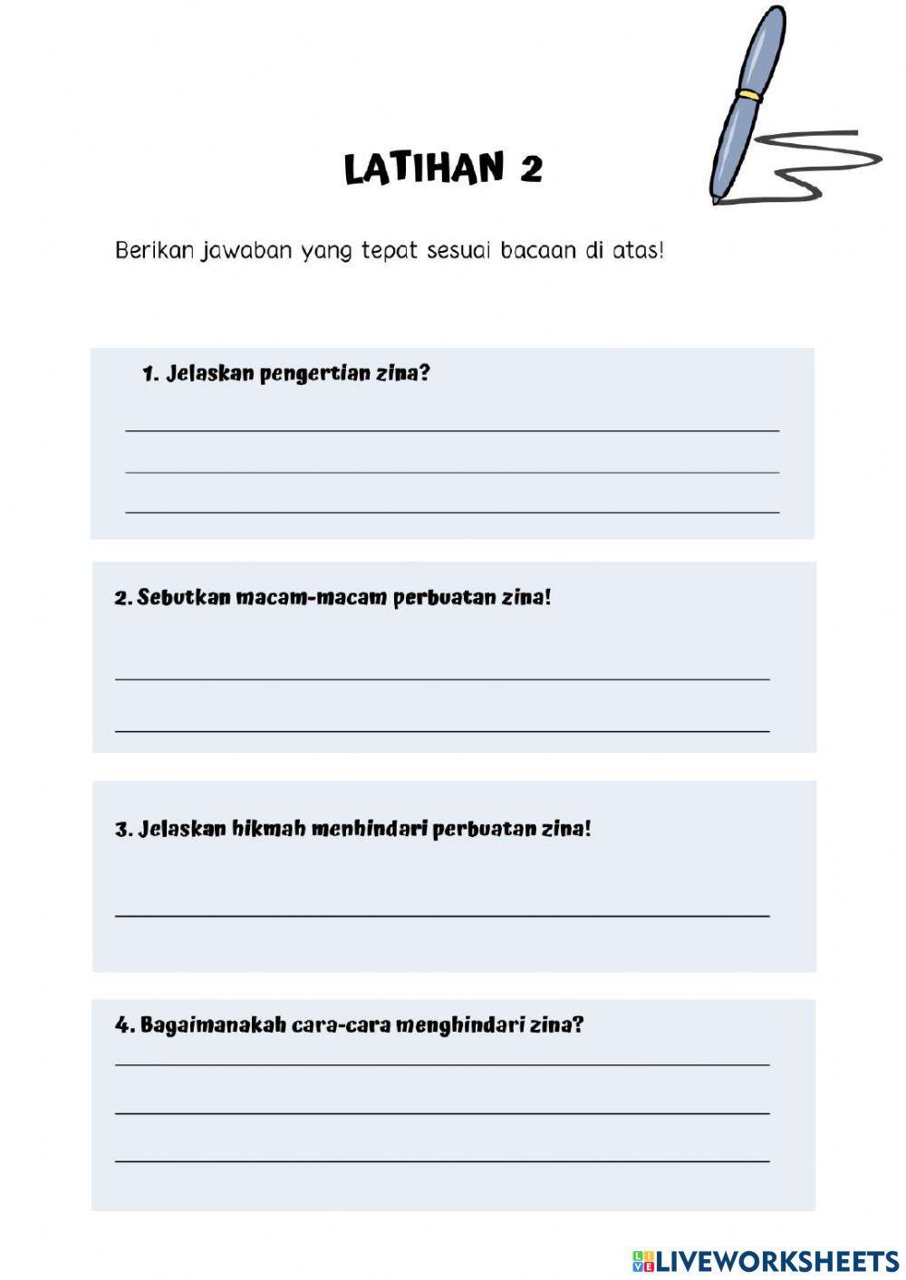 Menjauhi perbuatan zina