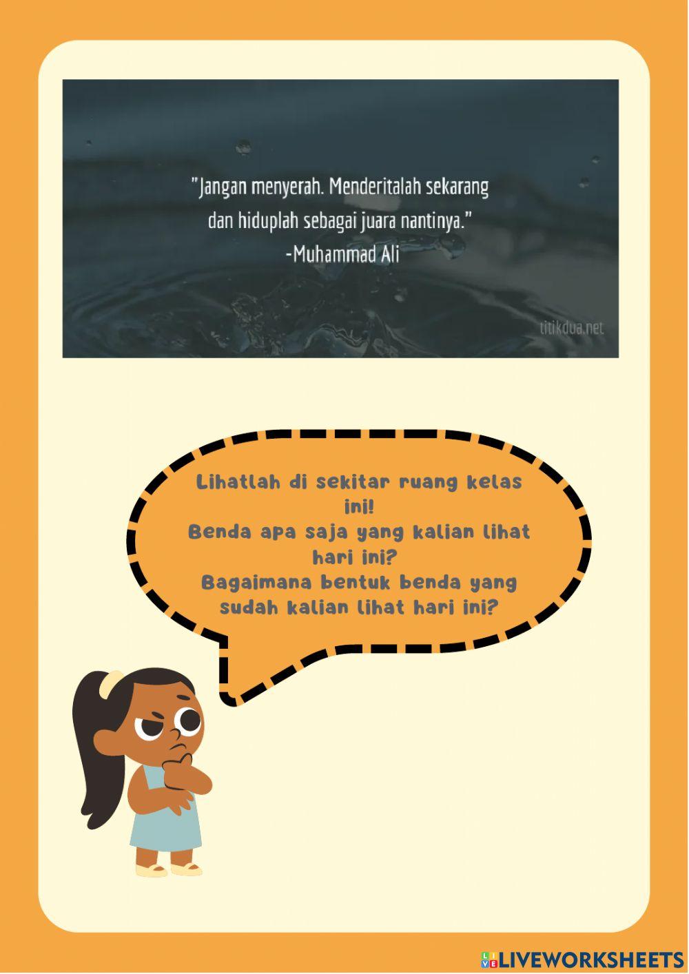 LKPD Matematika Kelas 1 Tema 2 Subtema 3 Pembelajaran 3