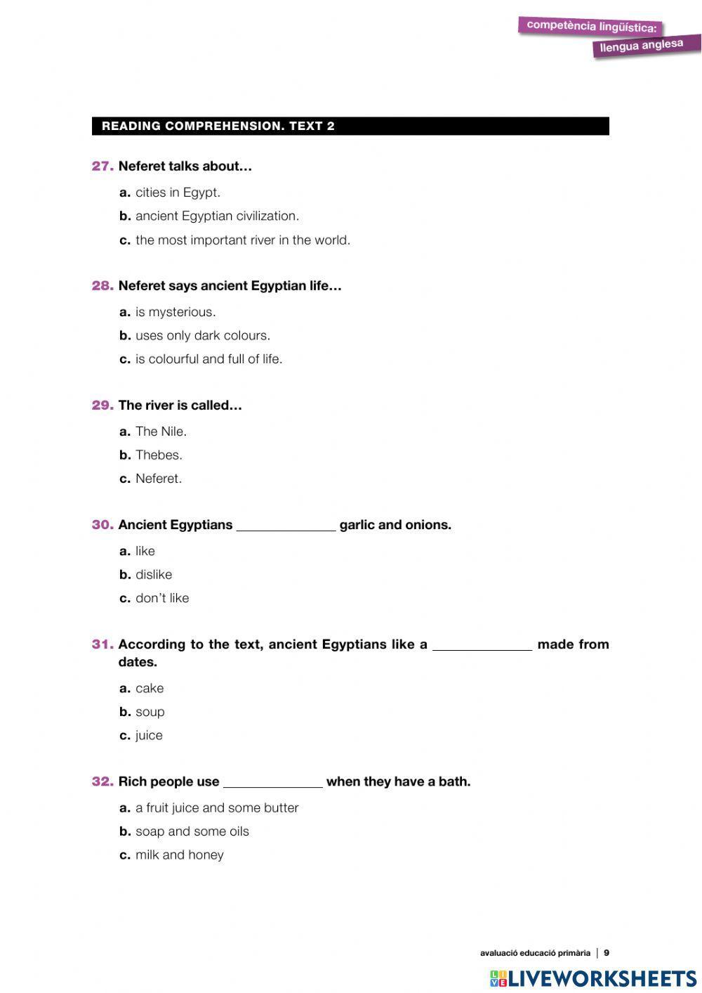 Competències bàsiques english reading