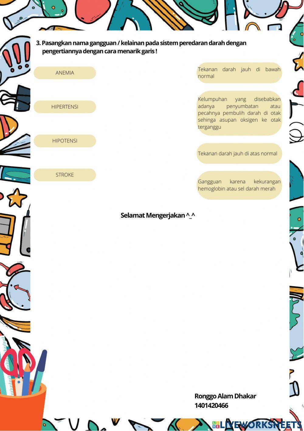Sistem Peredaran Darah pada Manusia