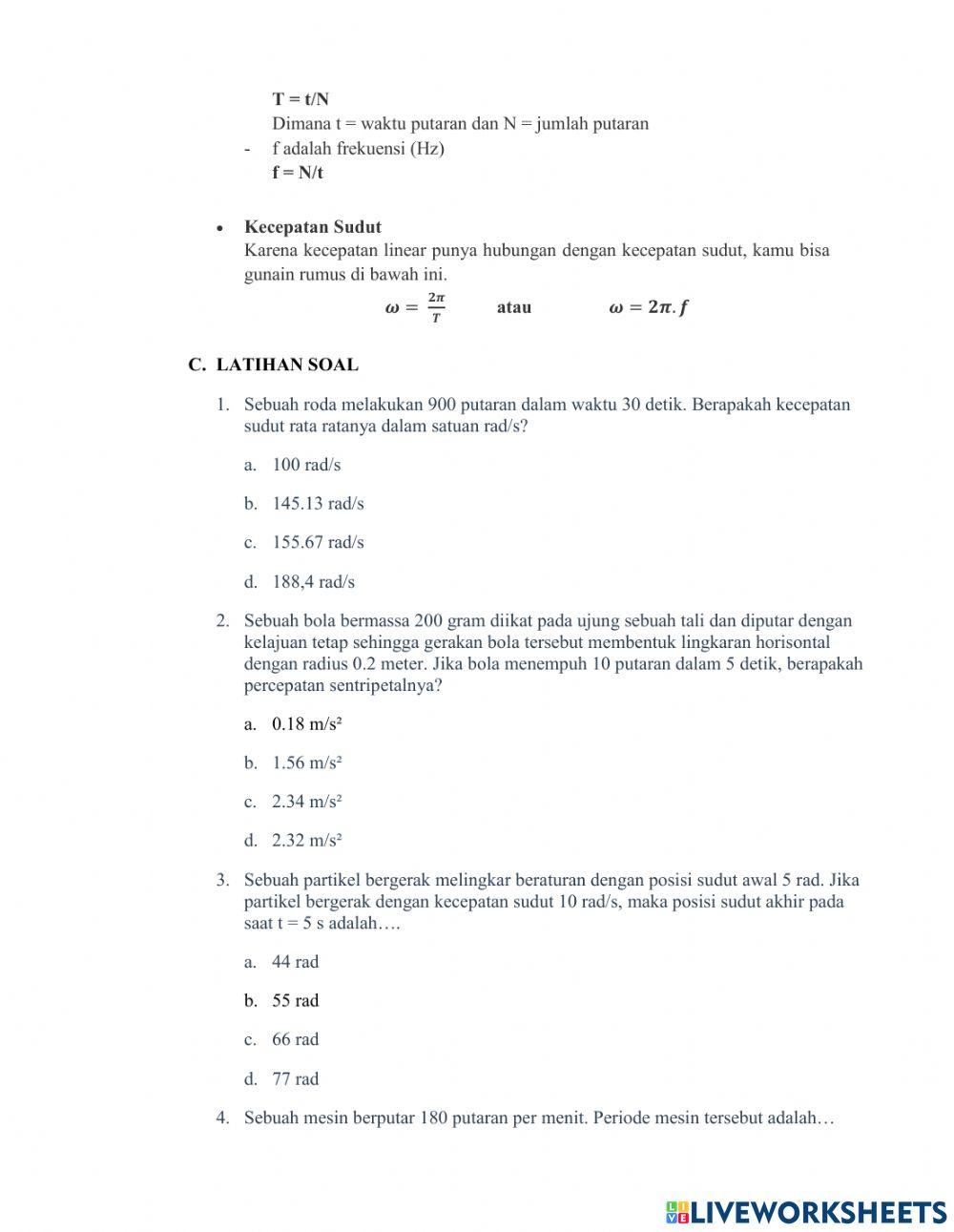 Lkpd gerak melingkar