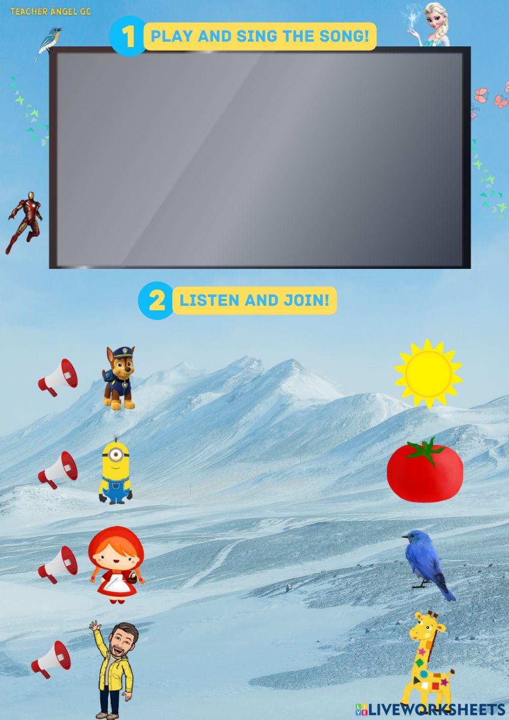 Blue, red and yellow!