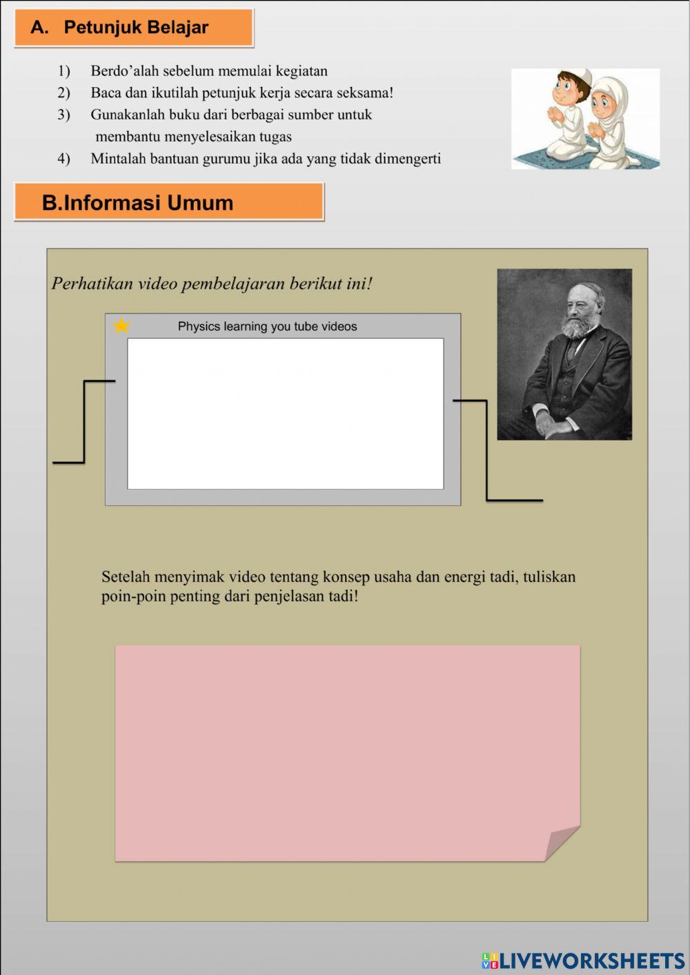 LKPD Usaha dan Energi