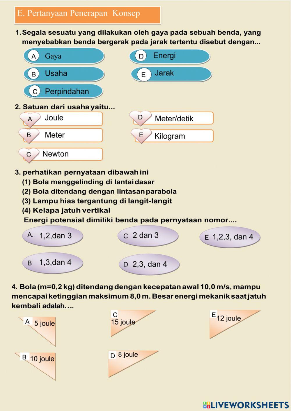 LKPD Usaha dan Energi