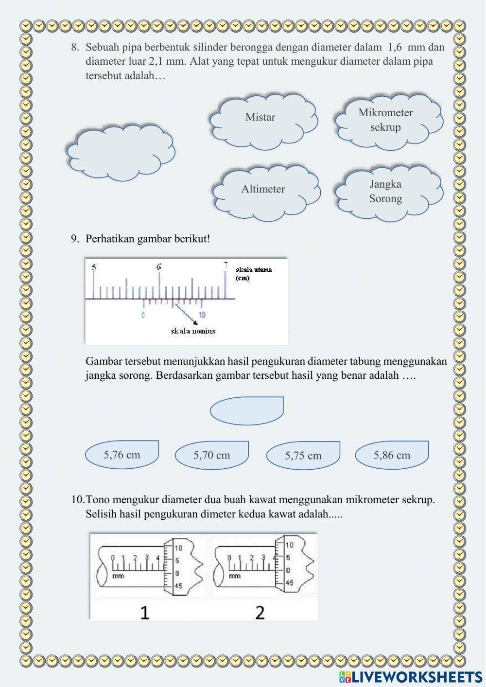Pengukuran dan Besaran