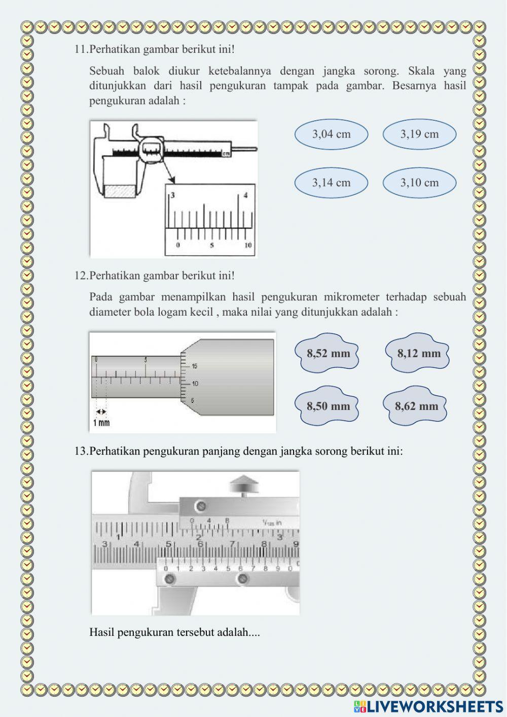 Pengukuran dan Besaran