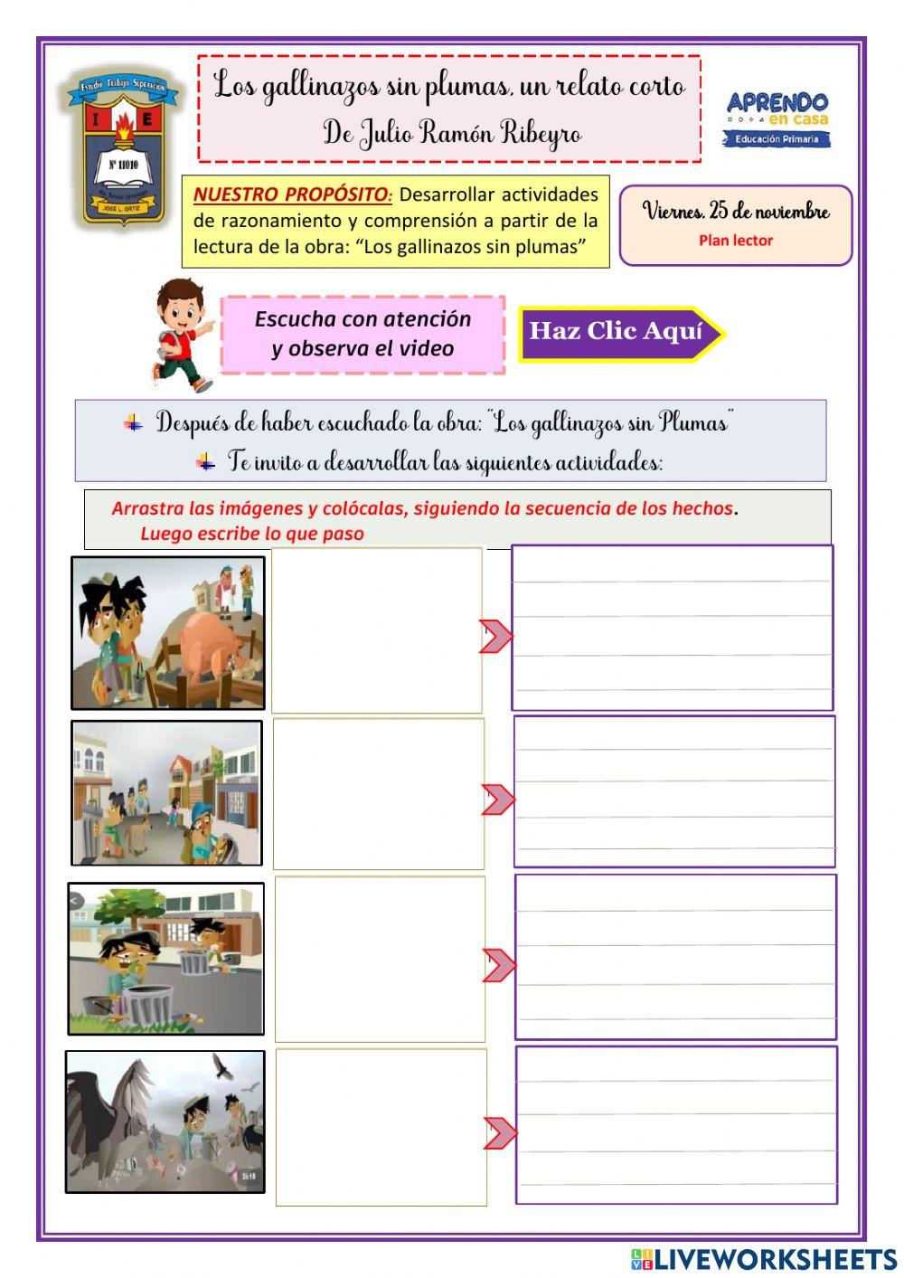 Lectura: Los gallinazos sin plumas