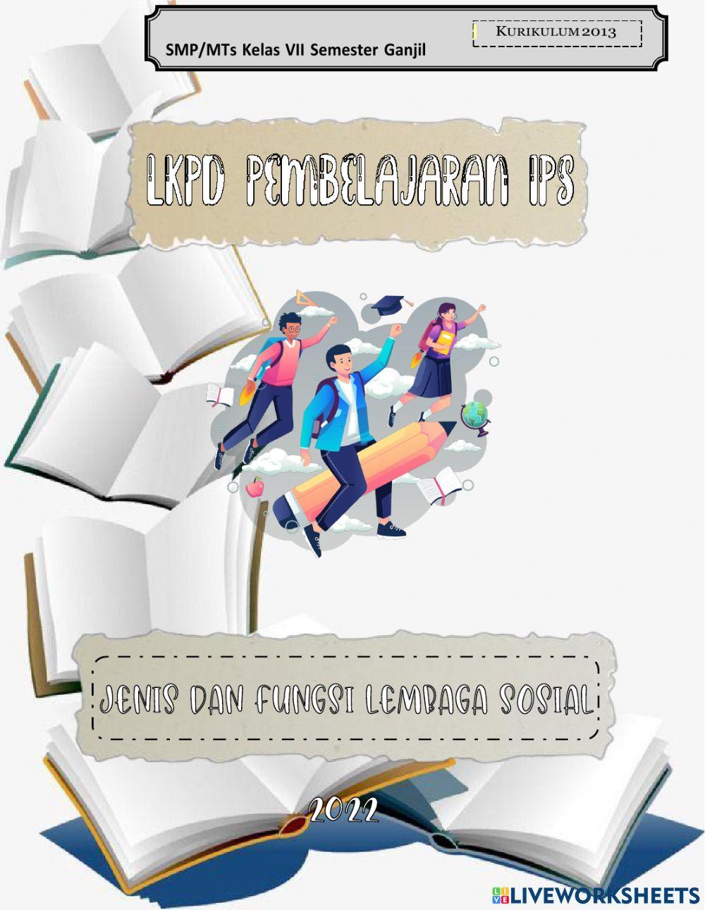 LKPD Lembaga Pendidikan dan Lembaga Politik