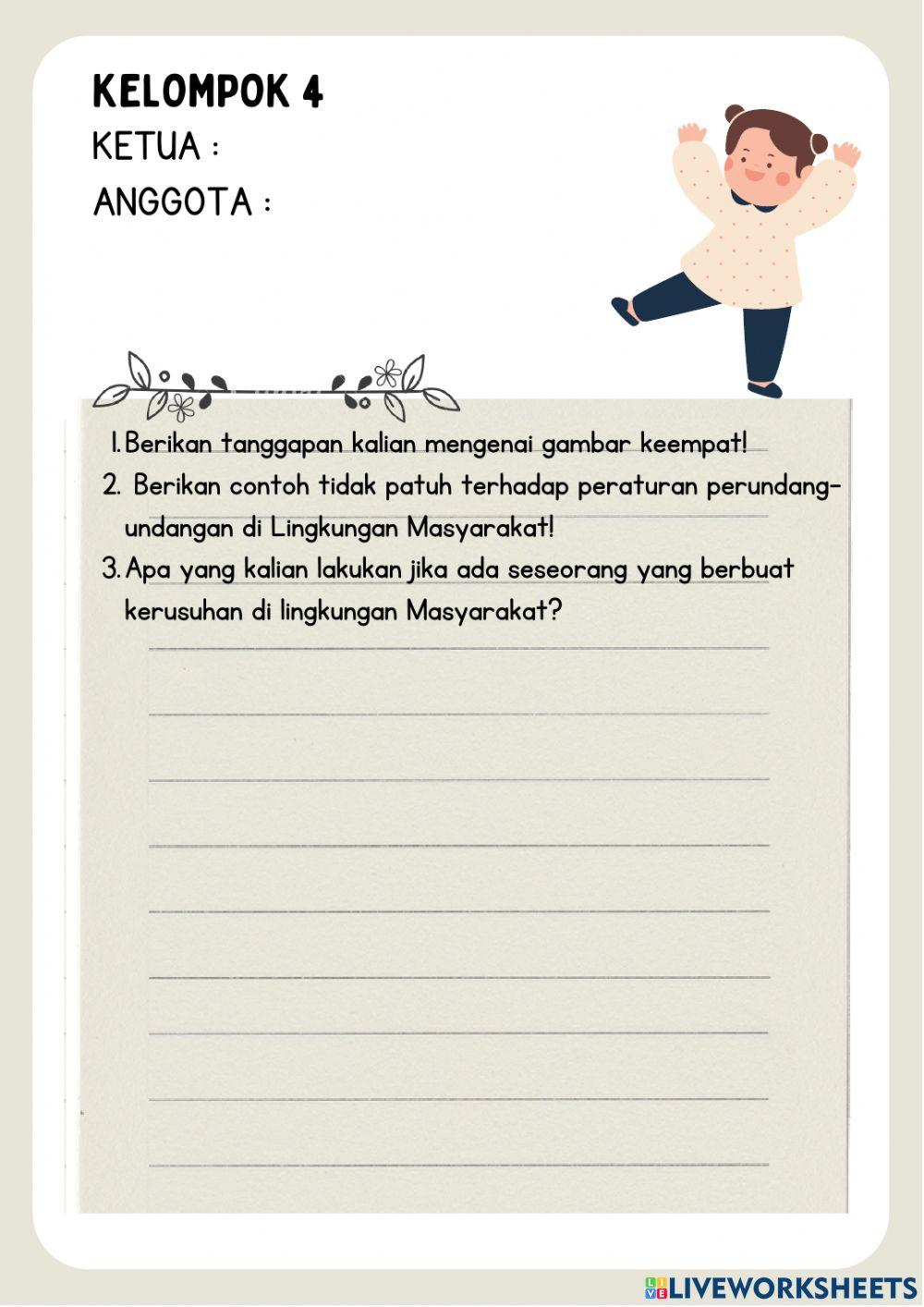 Sikap sesuai dengan peraturan perundang-undangan