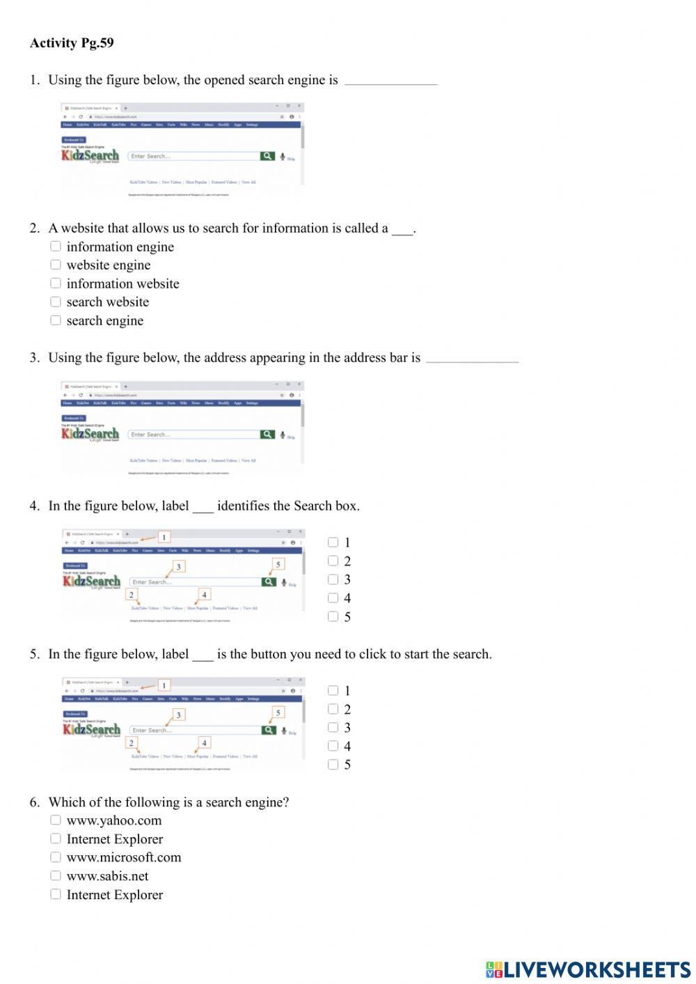 Chapter 6 Search Engine