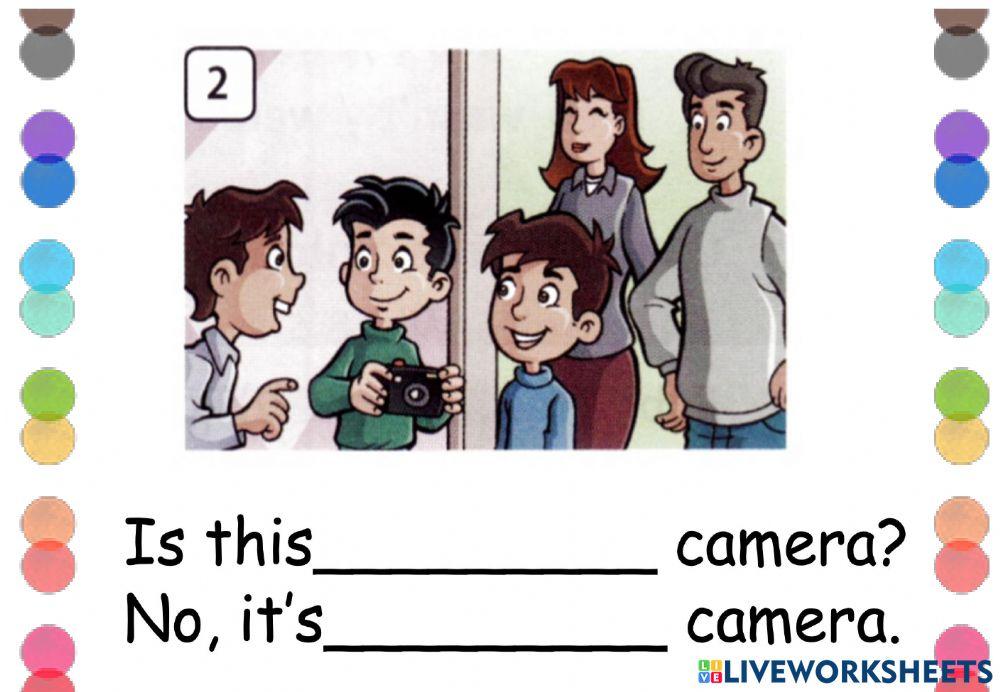 Possessive Adjectives