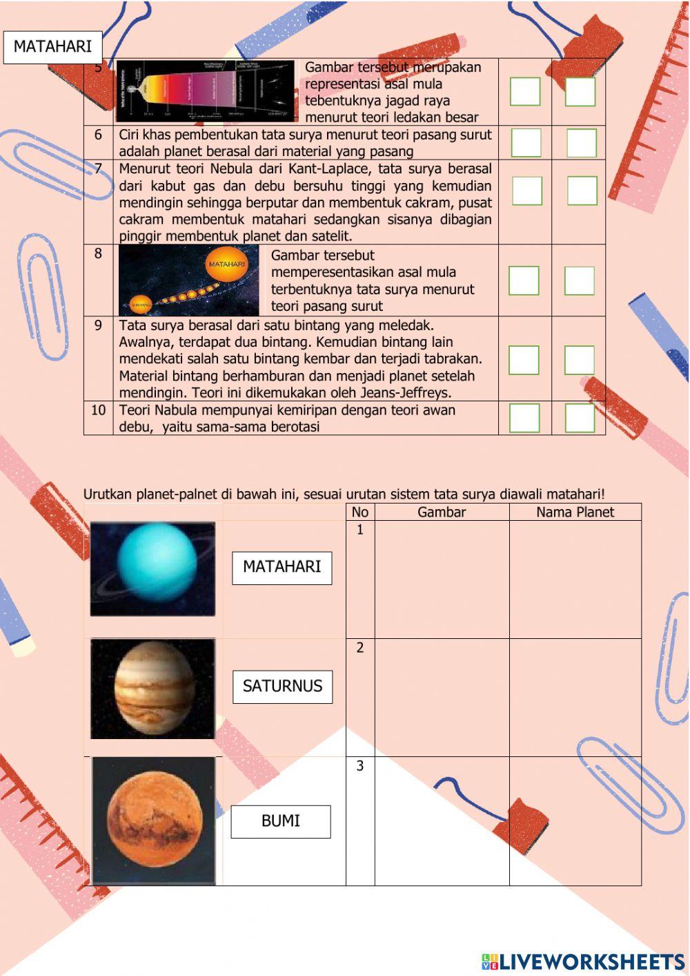 Bumi sebagai ruang kehidupan