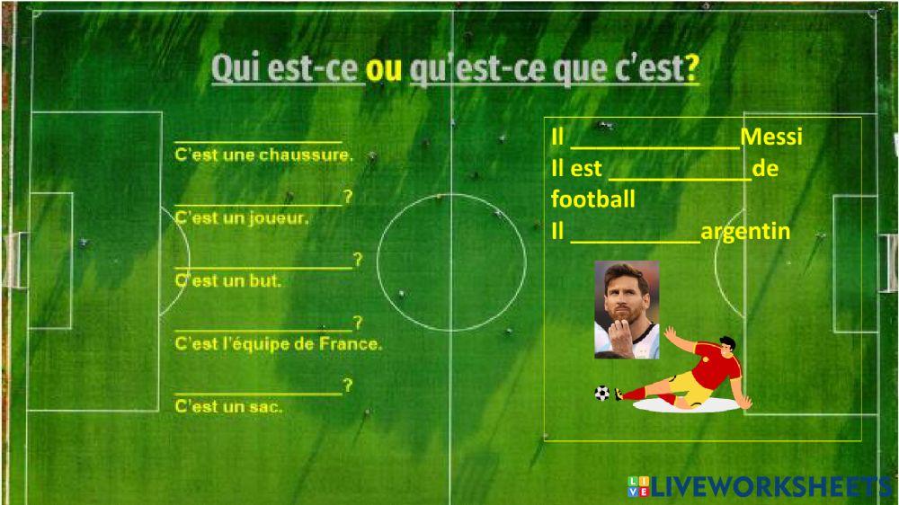 Le football-