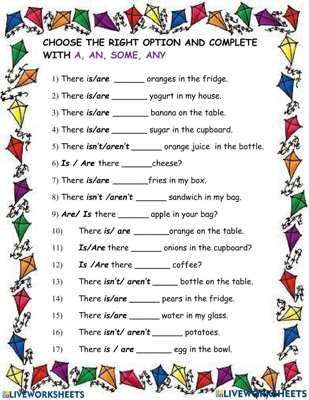Countable and uncountable nouns