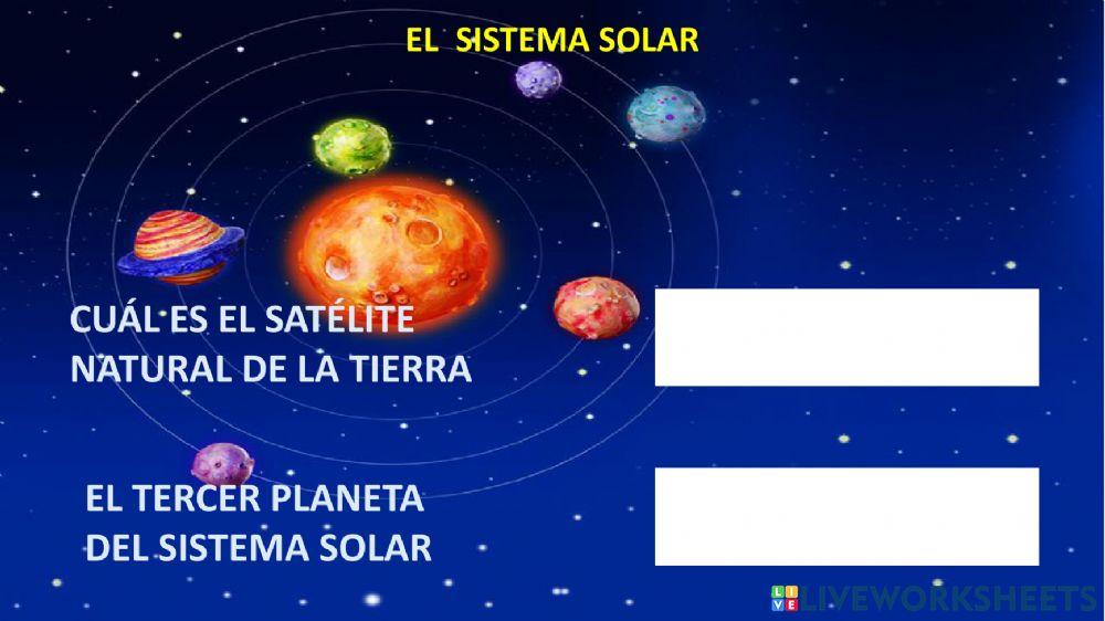 El sistema solar