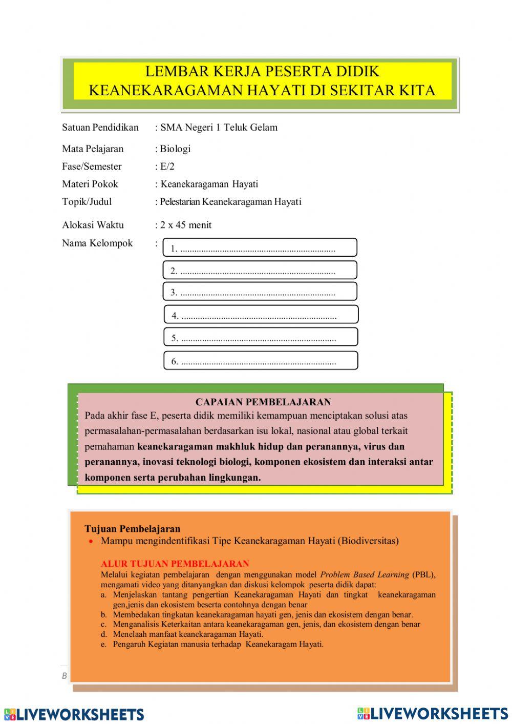 Keanekaragaman Hayati