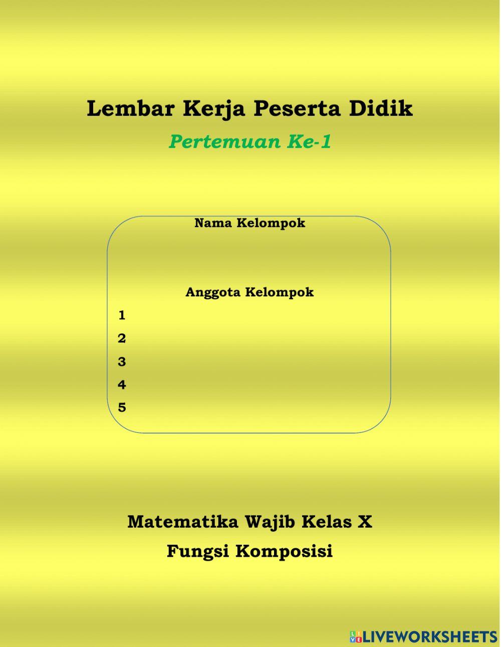 LKPD Pertemuan 1 Aksi 1