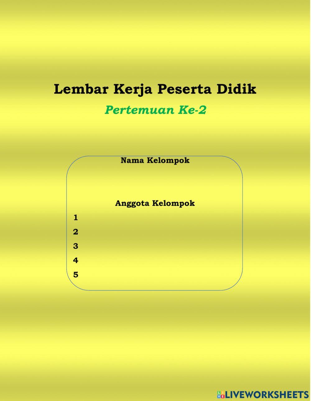 LKPD Peretemuan 2 Aksi 1