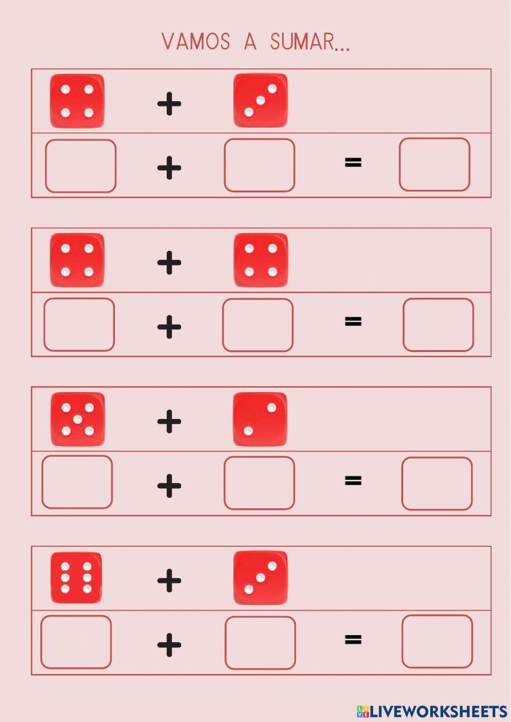 Contar y sumar hasta el 10