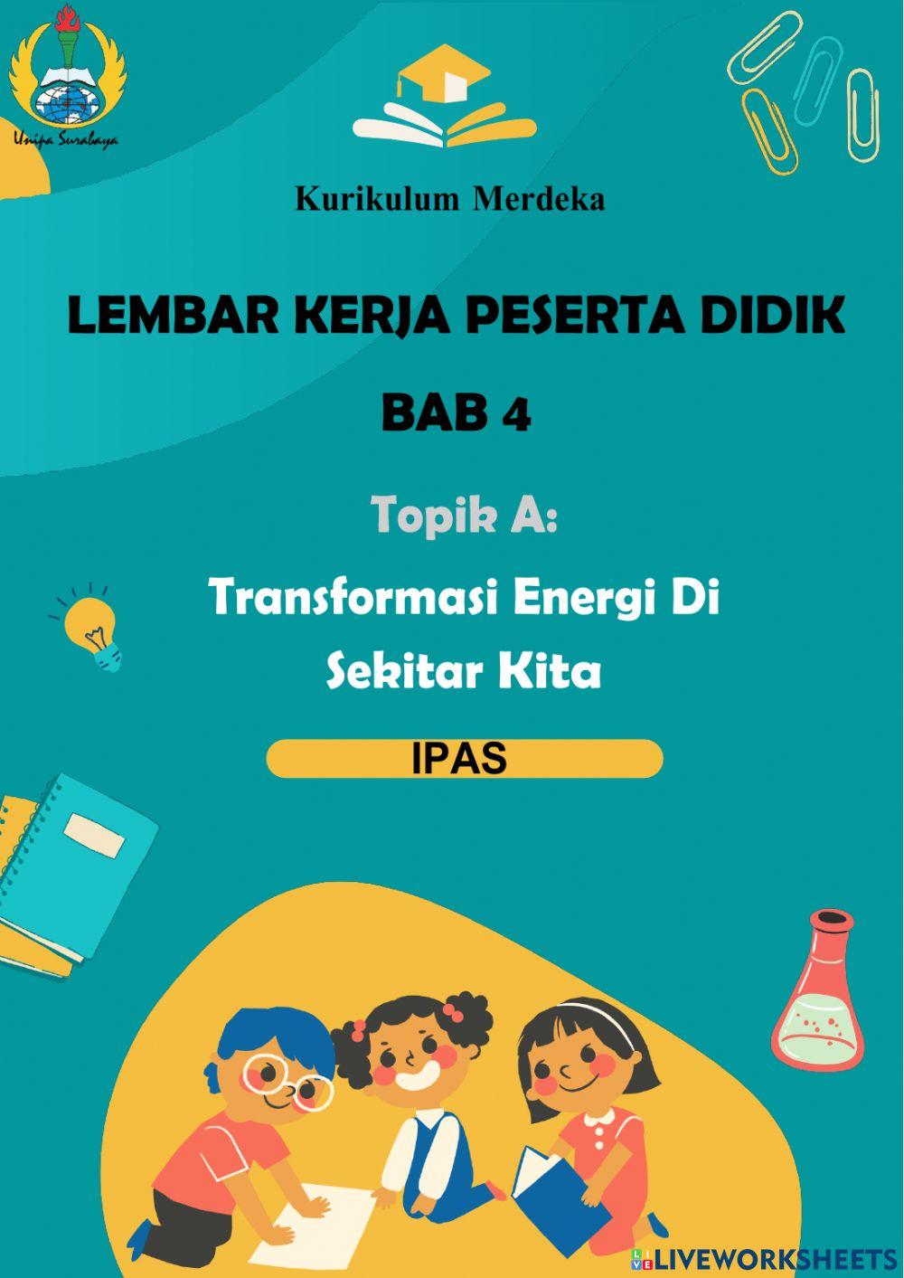 Lembar kerja peserta didik