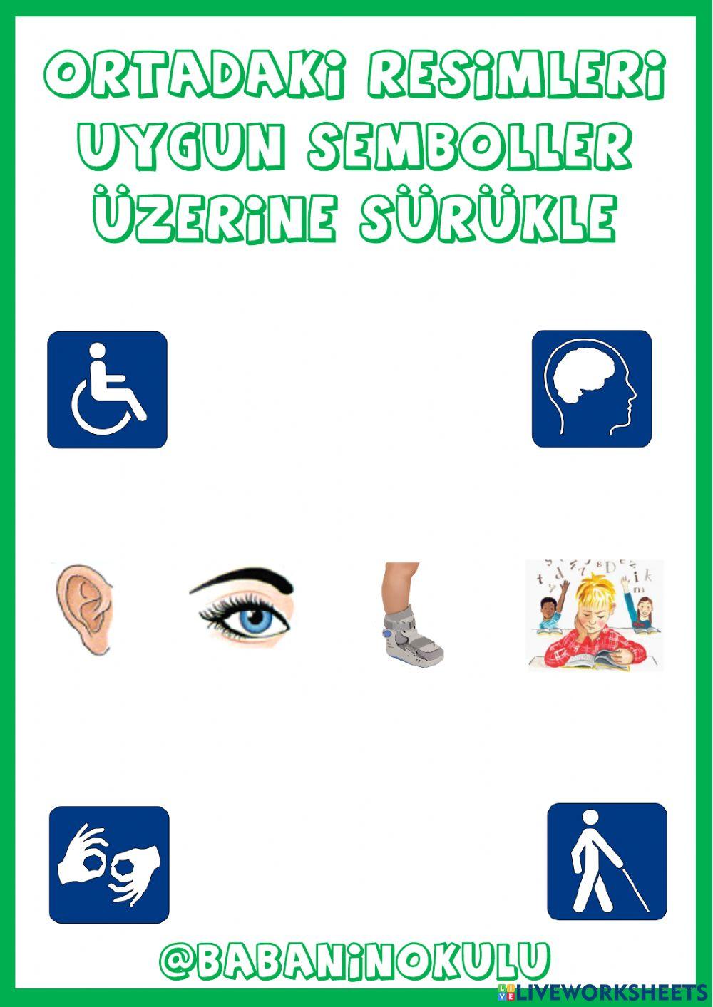 DÜNYA ENGELLİLER GÜNÜ DÜNYA ENGELLİLER GÜNÜ