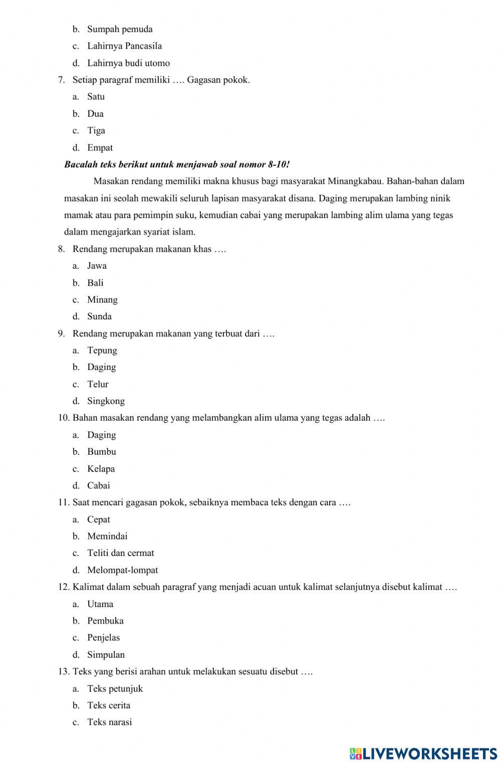 Soal PAS Ganjil BIN 2022-2023