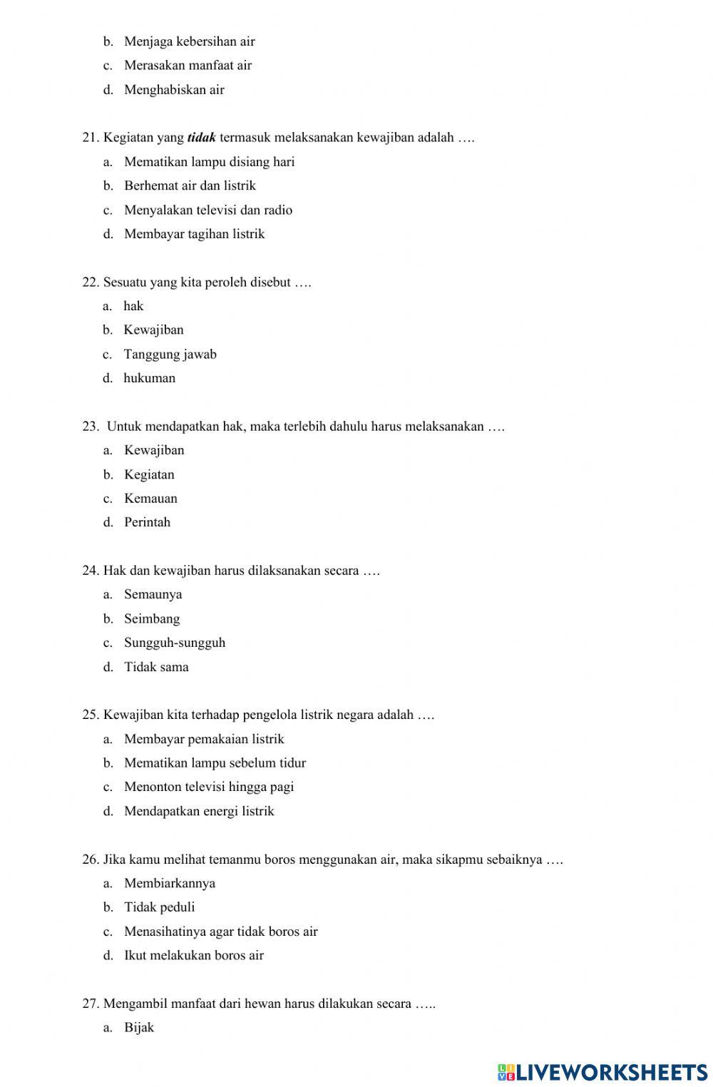 Soal PAS Ganjil PPKN 2022-2023