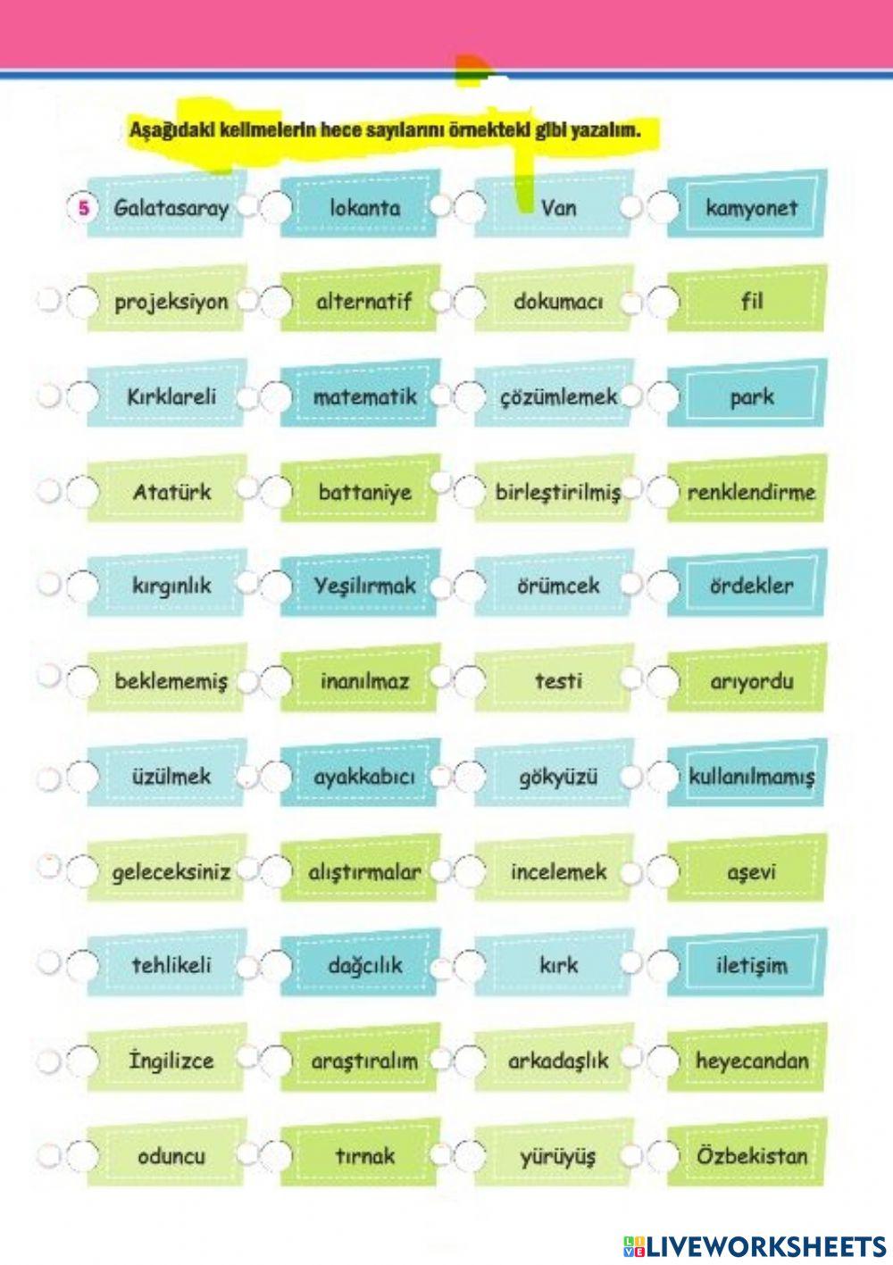 Kaç Heceli Acaba!!!!