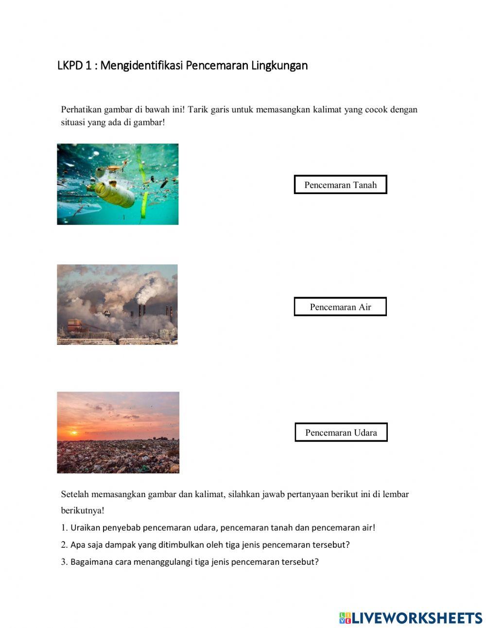 Pencemaran lingkungan