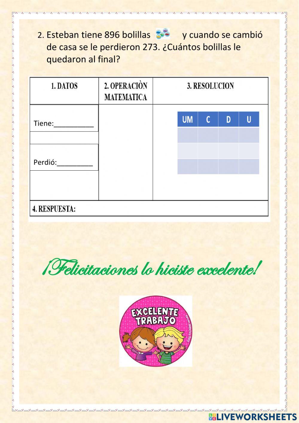 Problemas matematicos