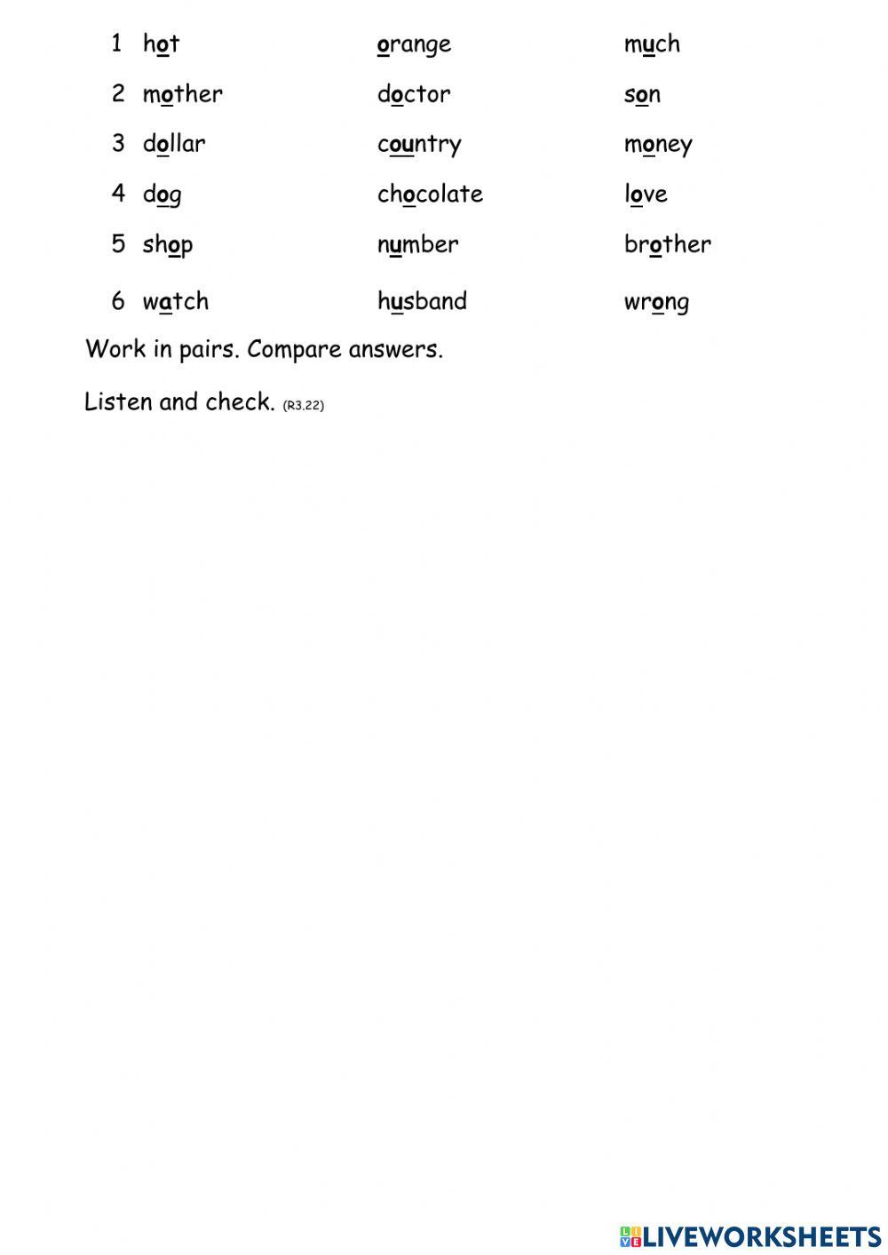 Short letter  -ɒ- and  -ʌ-