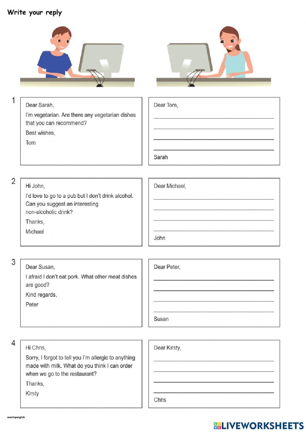 Welcoming a business visitor