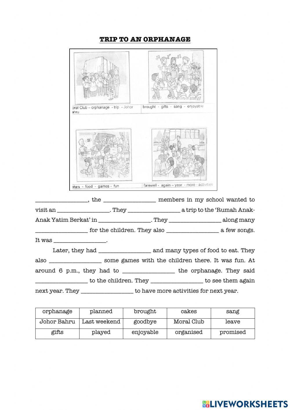 Trip to an orphanage