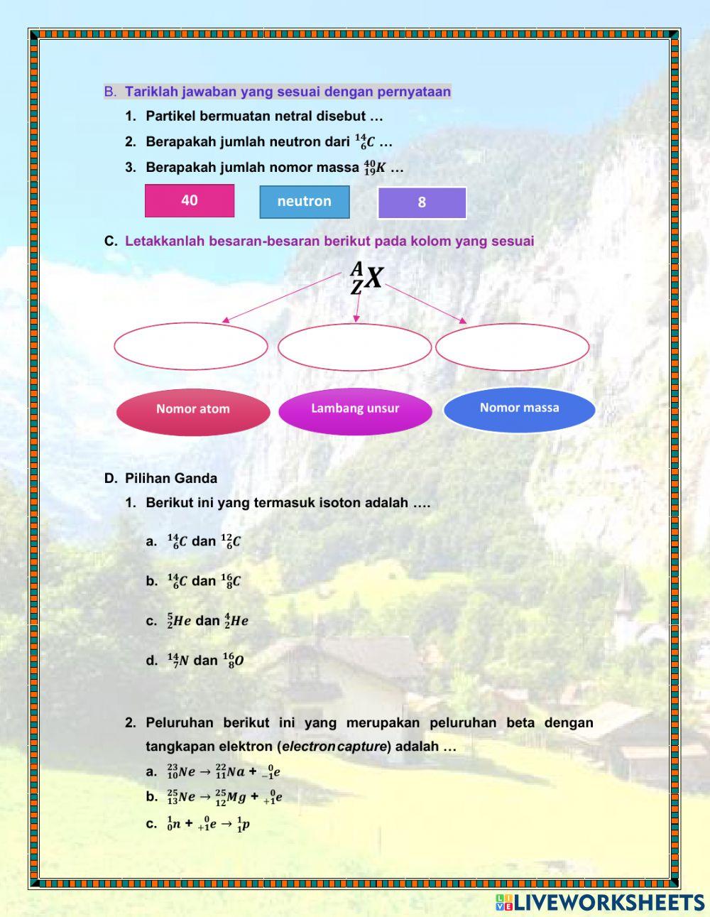 Lkpd unsur radioaktif