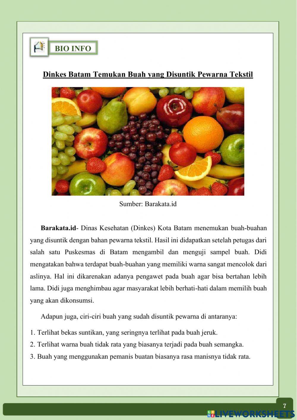 E-lkpd Pertumbuhan dan Perkembangan 1