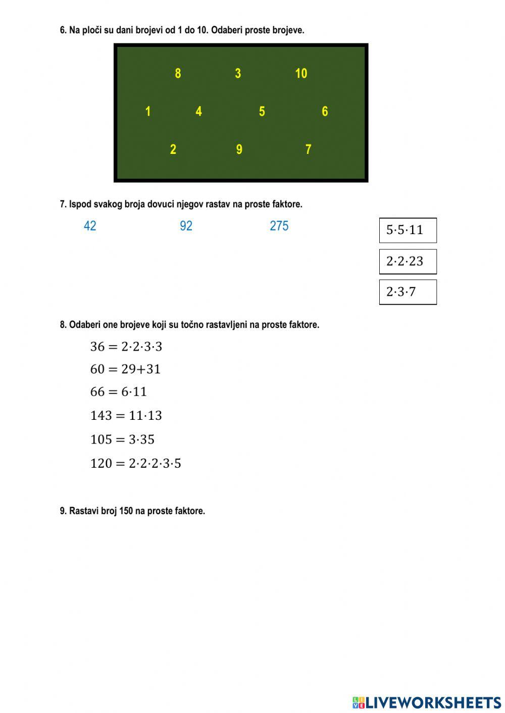 Djeljivost u skupu N